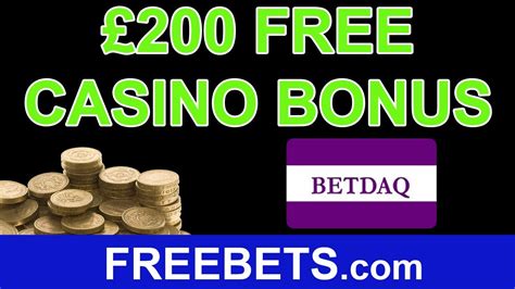 Betdaq casino bonus